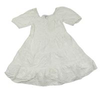 Bílé madeirové šaty Primark