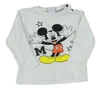Bílé triko s Mickeym zn. Disney