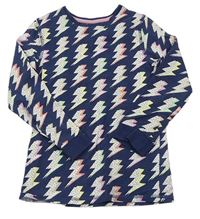 Tmavomodro-barevné pyžamové triko s blesky M&S