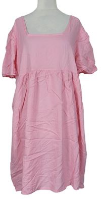 Dámské růžové šaty