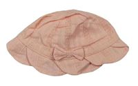 Růžový vzorovaný klobouk Matalan