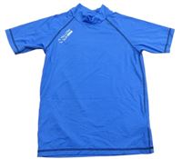 Modré UV tričko s nápisy  Crivit