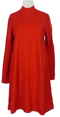 Dámské červené svetrové šaty Vero Moda 