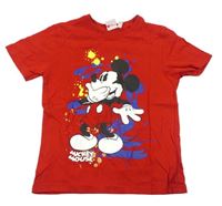 Černé tričko s Mickeym zn. Disney