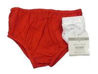 2set - Červené kalhotky pod šaty Tommy Hilfiger + bílé ponožky s mašlí