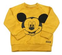Žlutá mikina s Mickeym zn. Disney