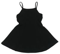 Černé vzorované šaty Matalan