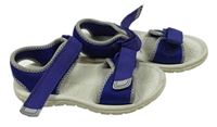 Zvonkově modré textilní sandály Clarks vel. 27