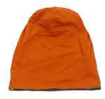 Oranžová bavlněná čepice 