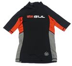 Černo-šedo-červené UV tričko s nápisem GUL 